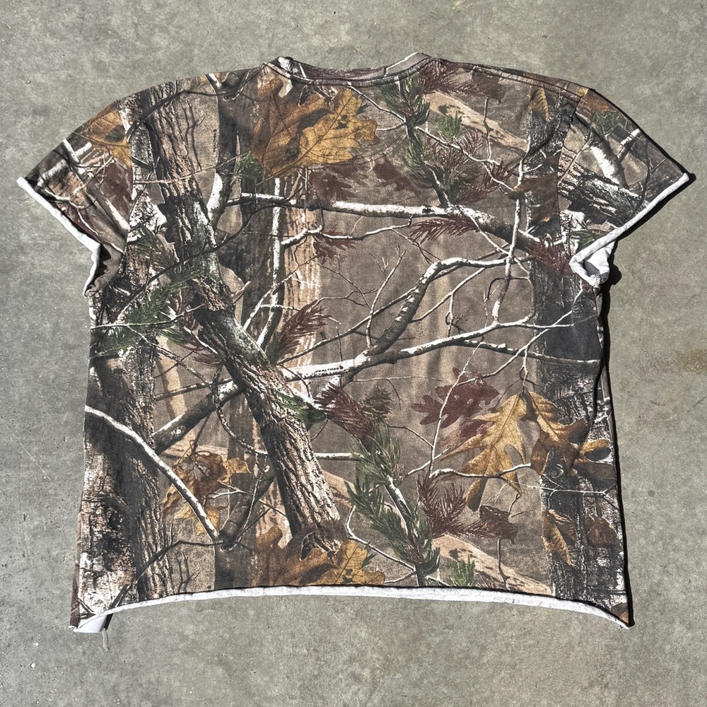 Cropped camo tee - Picture 3 of 3